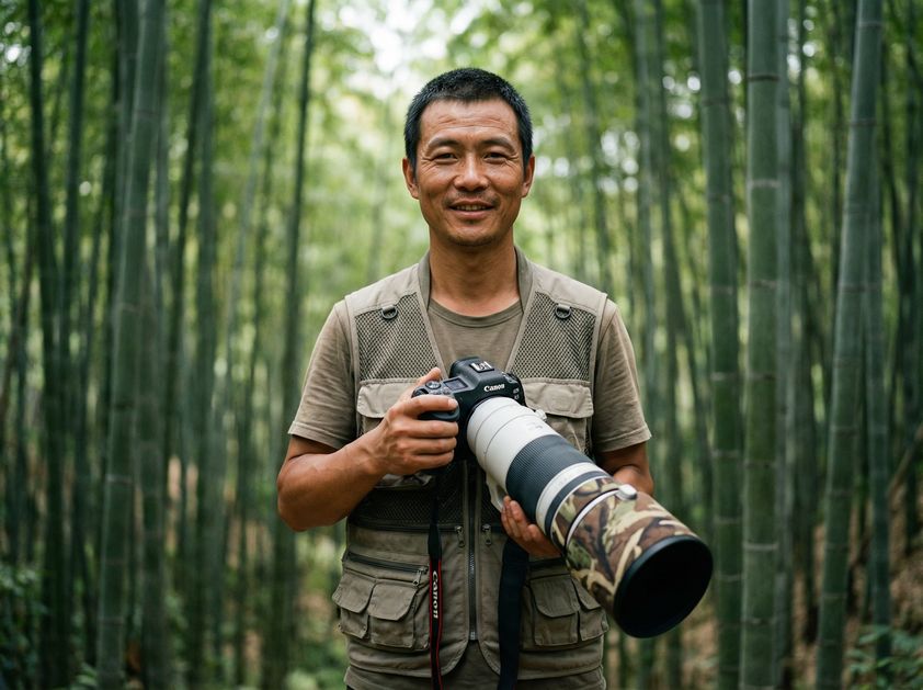 海角网动物摄影师李明远